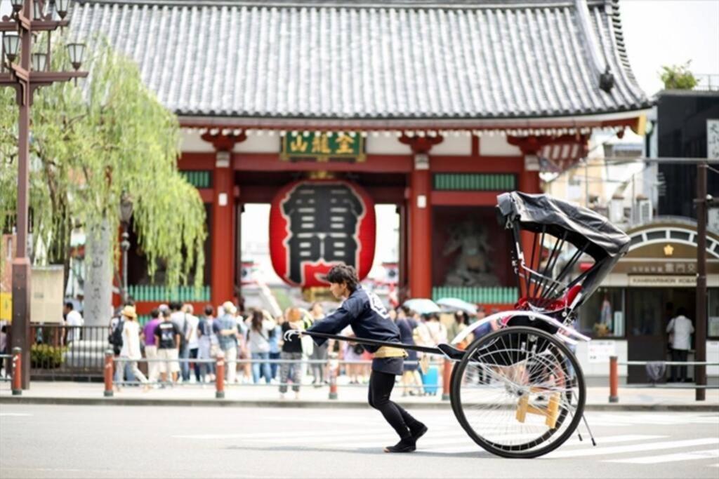 *301 Oshiage Sta 3Mins Walk! Wi-Fi Elevator Apartment Tokyo Luaran gambar
